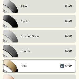 Ōura Ring Gold 4 | Size 6